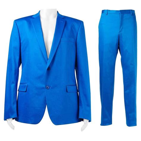 versace collection suit david lawrence avi blue|dave lawrence italian clothing.